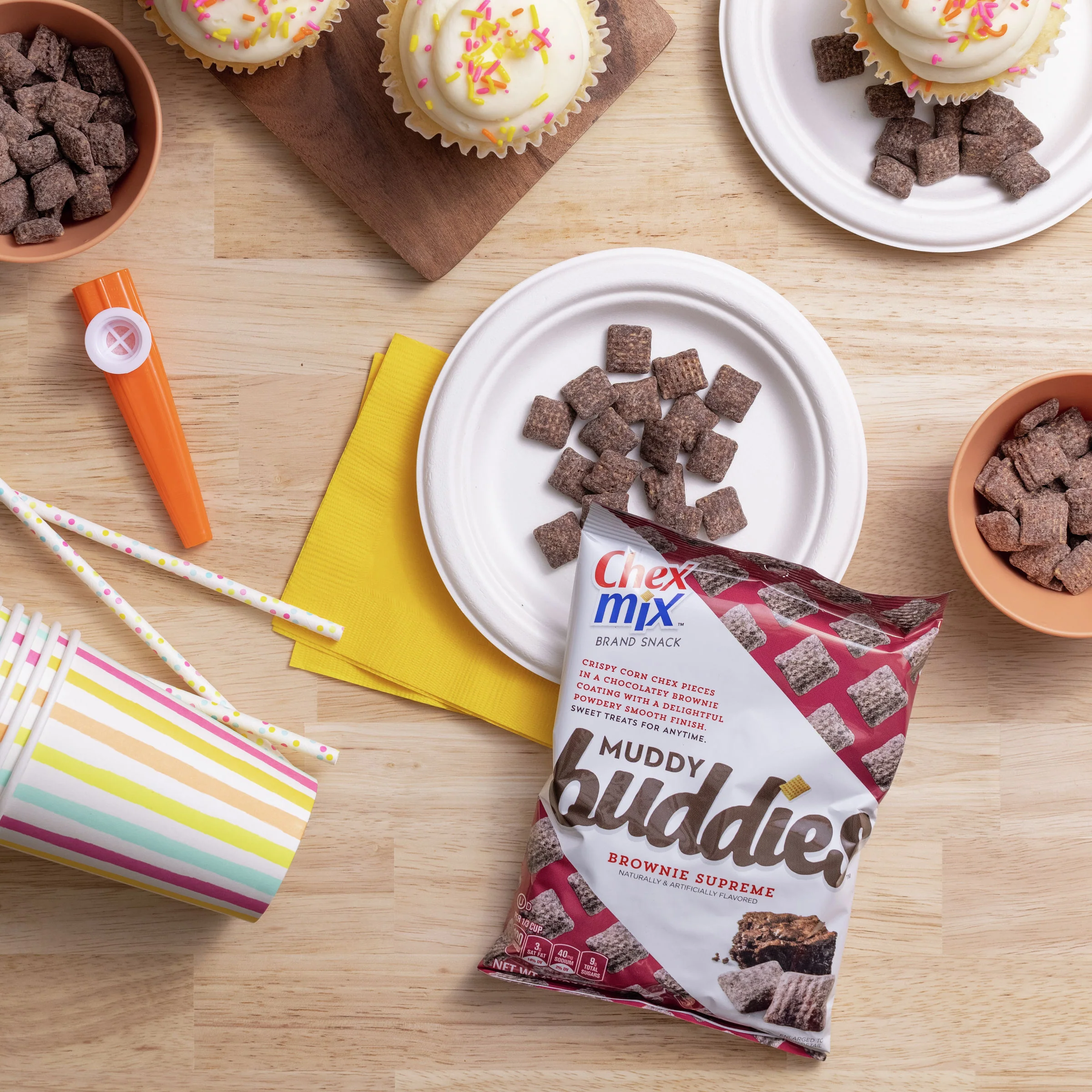 Brownie Supreme Muddy Buddies Snack Mix - Image 2
