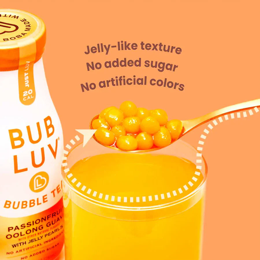 Bubble Tea Passionfruit Oolong Guava with Jelly Pearls - Image 5