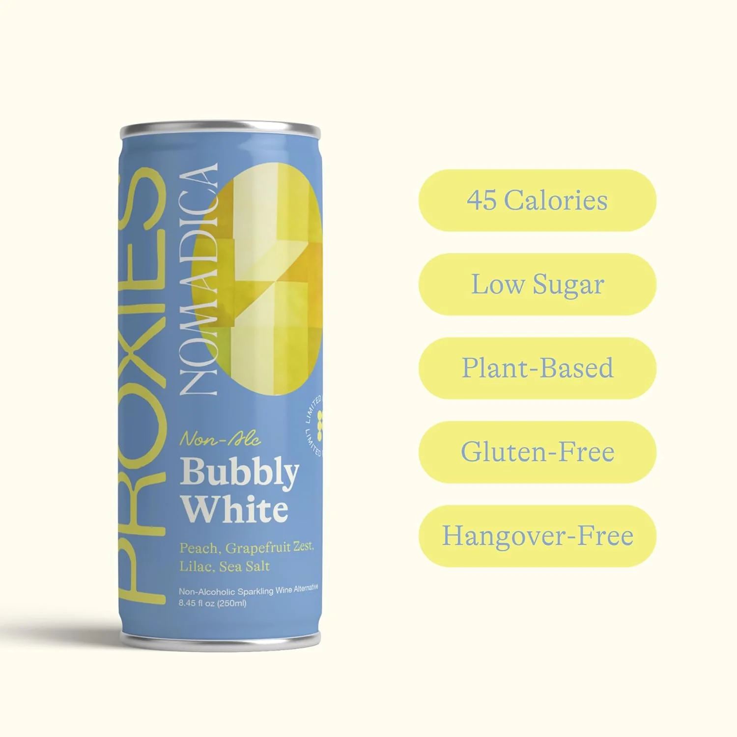 Bubbly White Non-Alcoholic Sparkling Wine Alternate (4 Pack) - Image 3