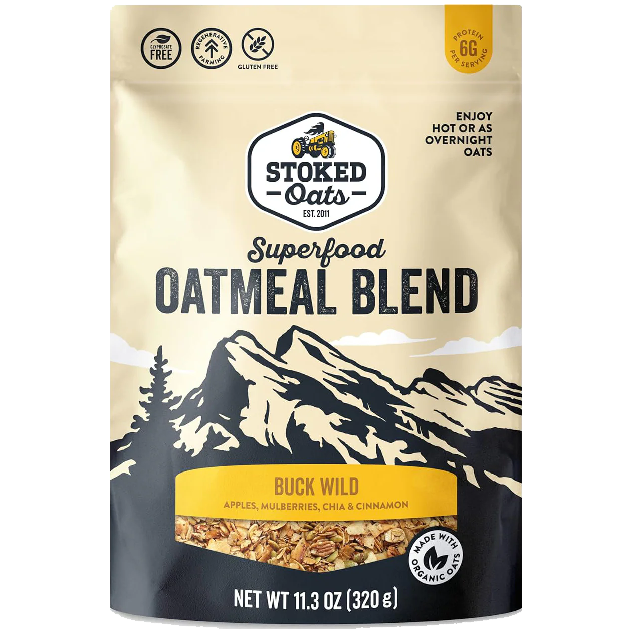 Buck Wild Superfood Oatmeal Blend