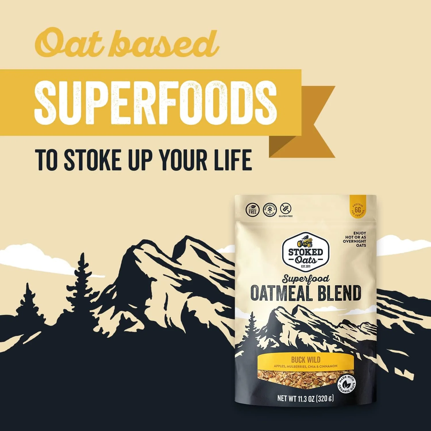 Buck Wild Superfood Oatmeal Blend - Image 2