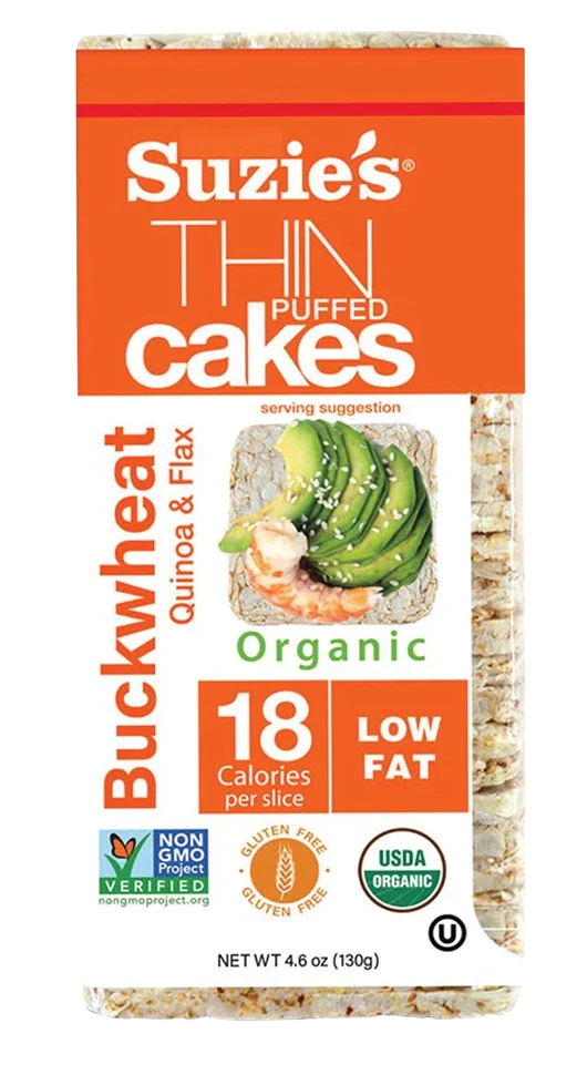 Buckwheat Quinoa & Flax Thin Cakes