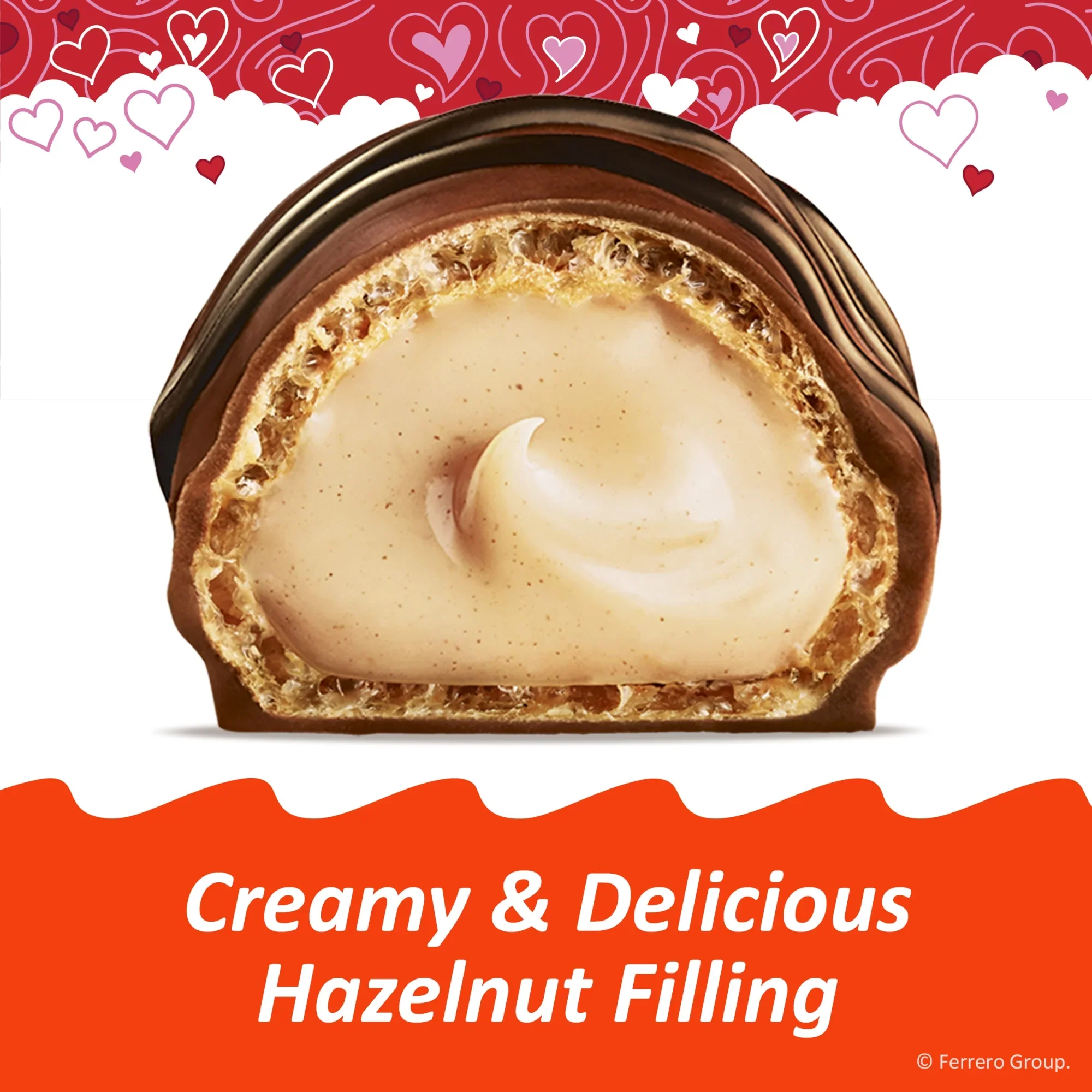 Bueno Crispy Creamy Chocolate Bars - Valentine's (4 CT) - Image 4