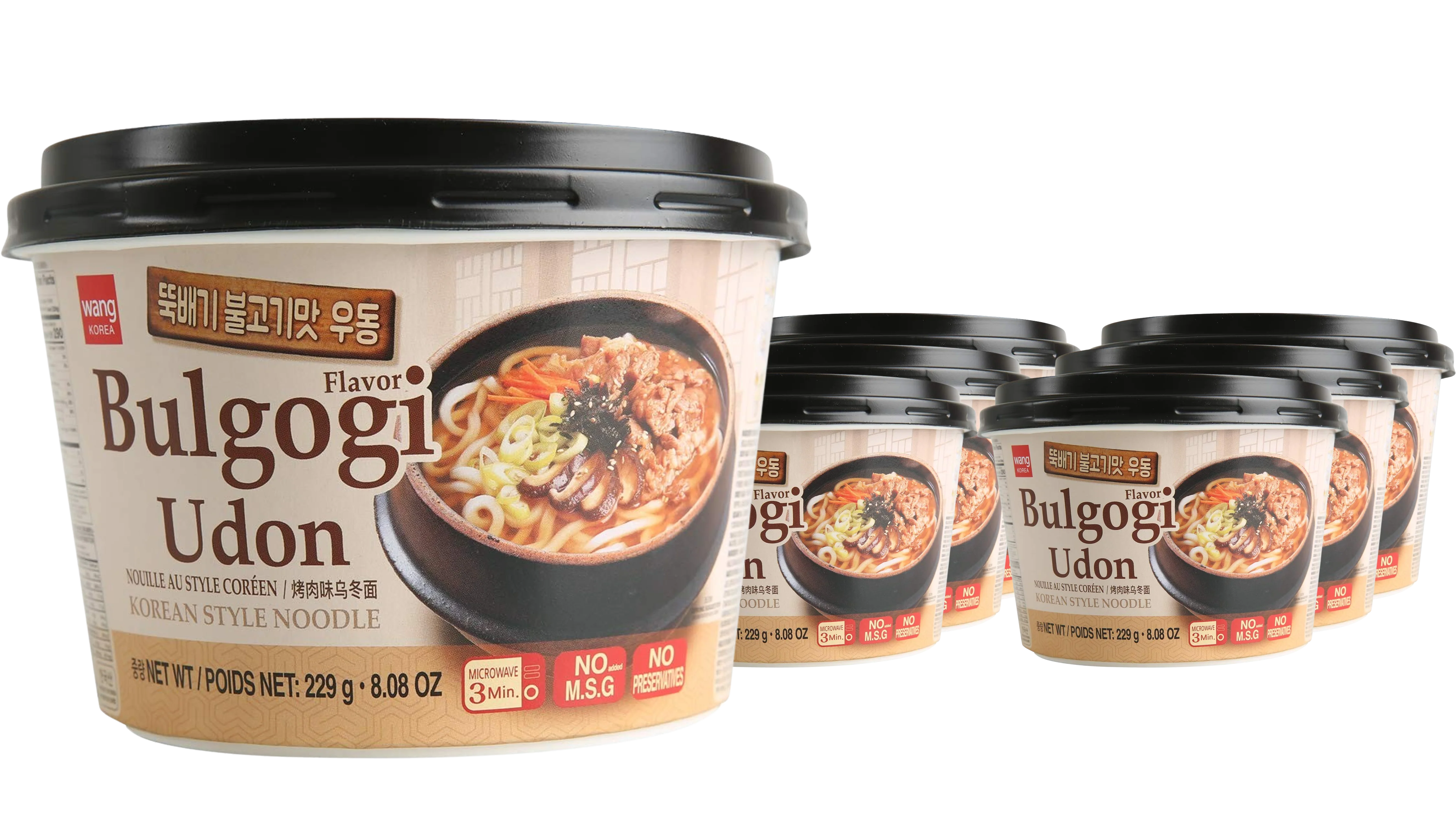 Bulgogi Udon Noodle Soup Bowl (6 Pack)