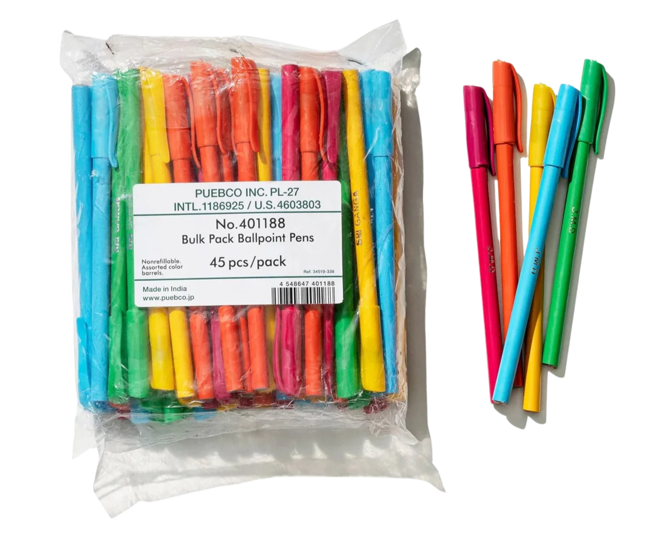 Bulk Pack Ballpoint Pens (45 CT)