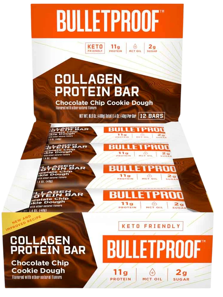 Cookie Dough Collagen Protein Bar (12 Pack)