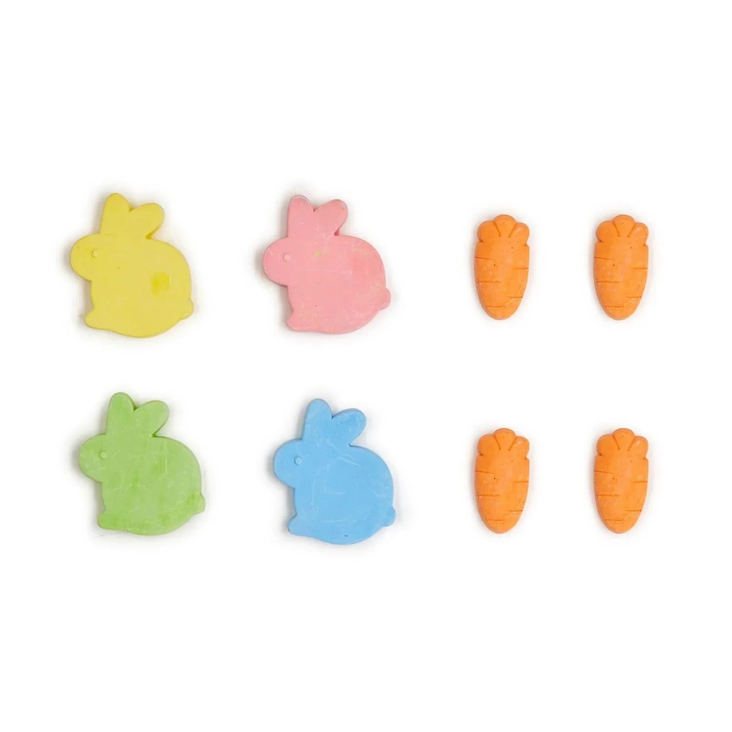 Bunny and Carrot 8 CT Chalk Set - Image 2