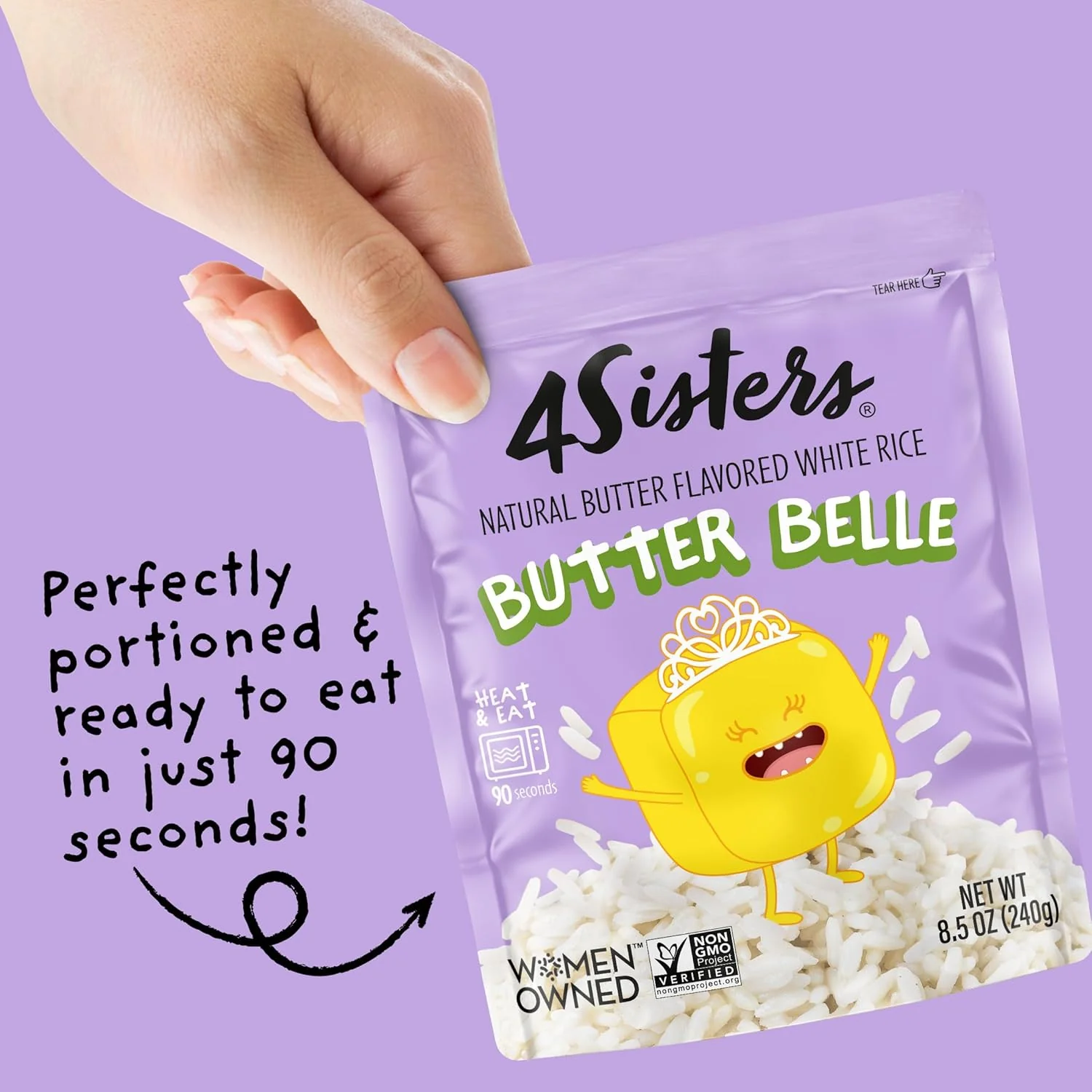 Butter Belle Buttered White Rice (6 CT) - Image 3