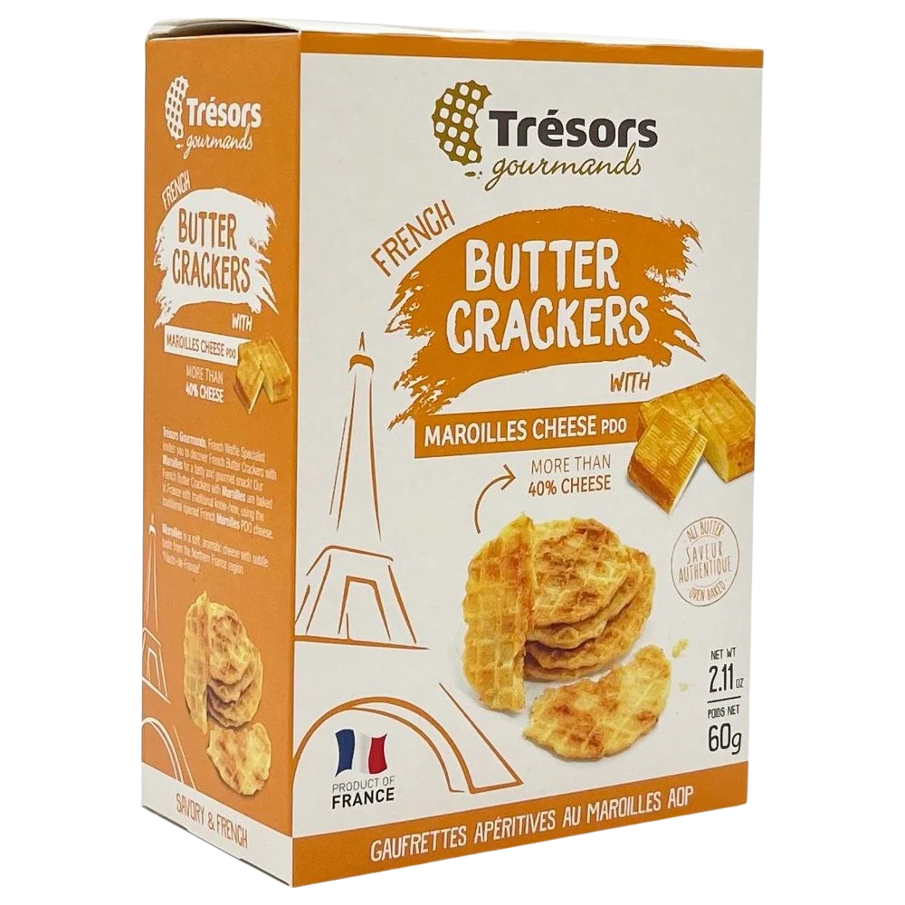 Butter Crackers with Marseilles Cheese