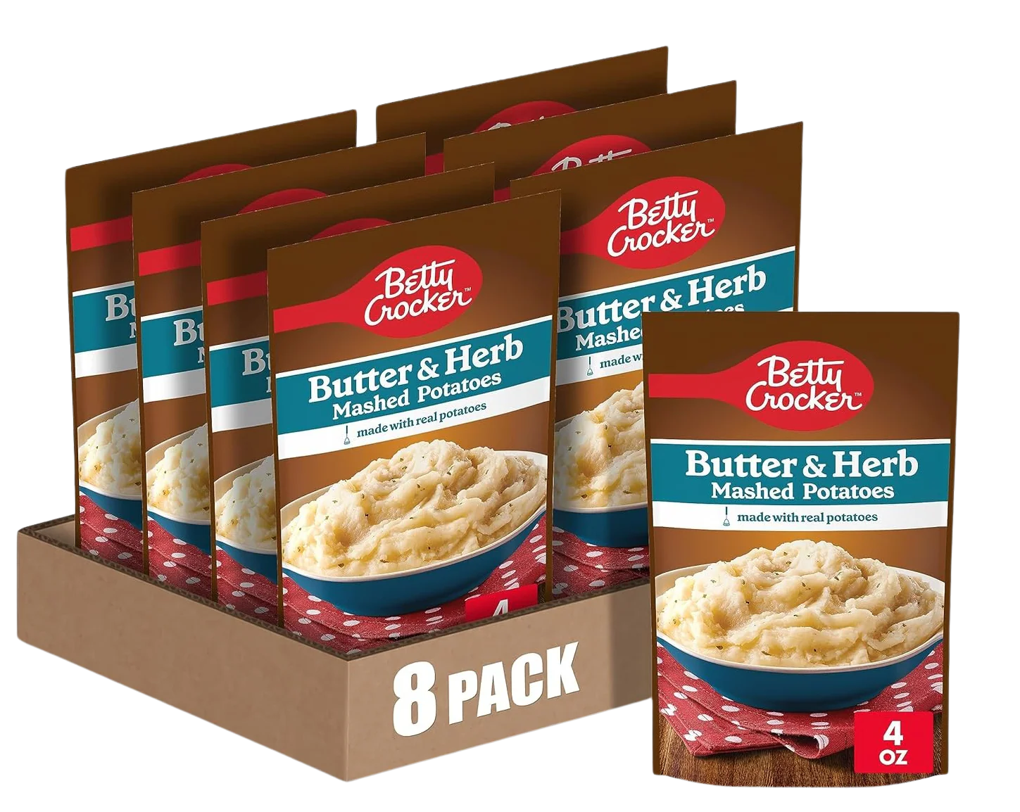 Butter & Herb Mashed Potatoes (8 Pack)