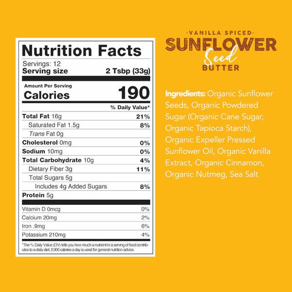 Vanilla Spiced Sunflower Seed Butter - Image 2