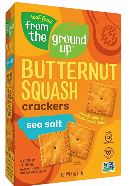 Butternut Squash Sea Salt Cracker
