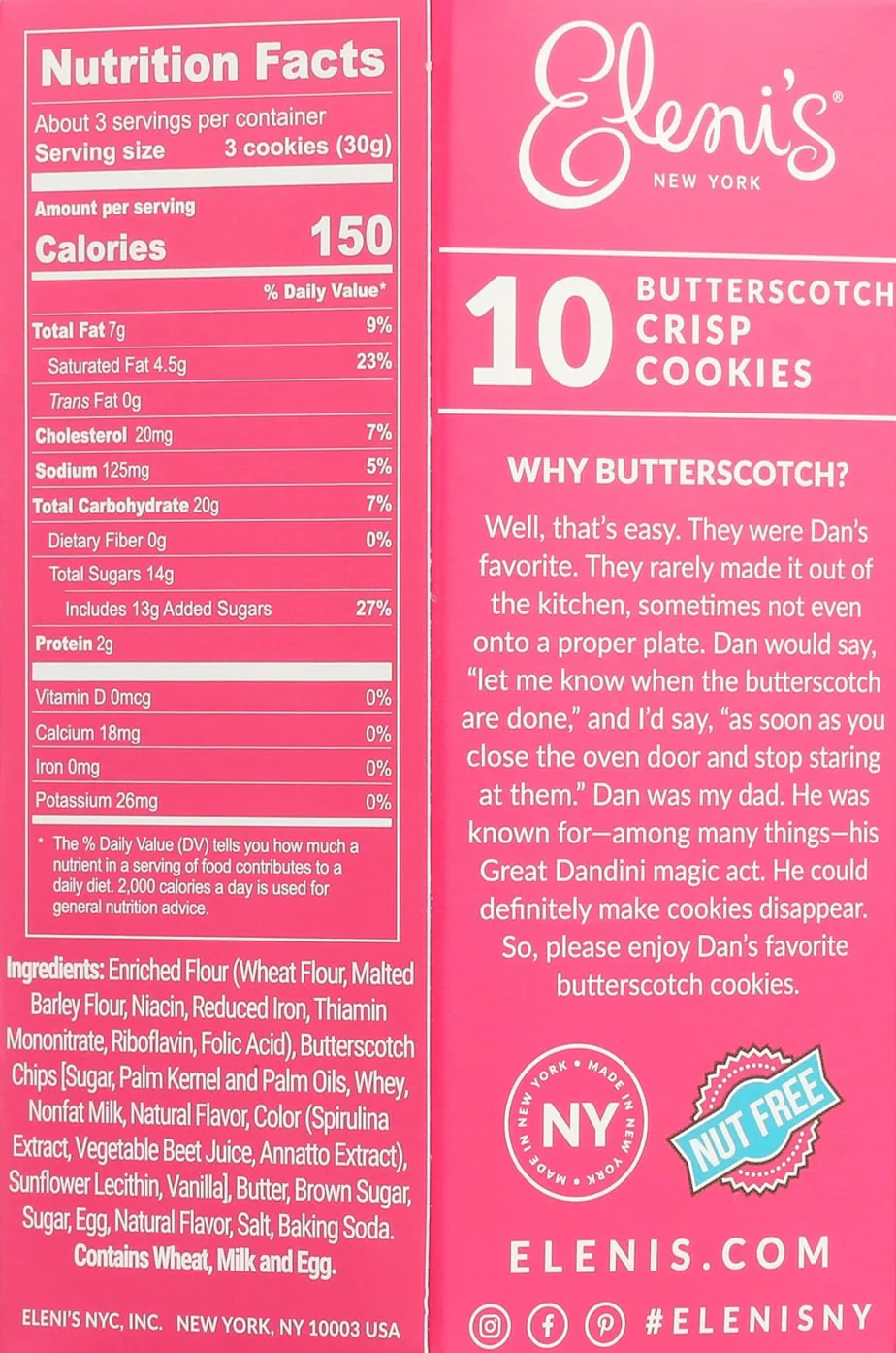 Butterscotch Cookies Holiday Box - Image 2