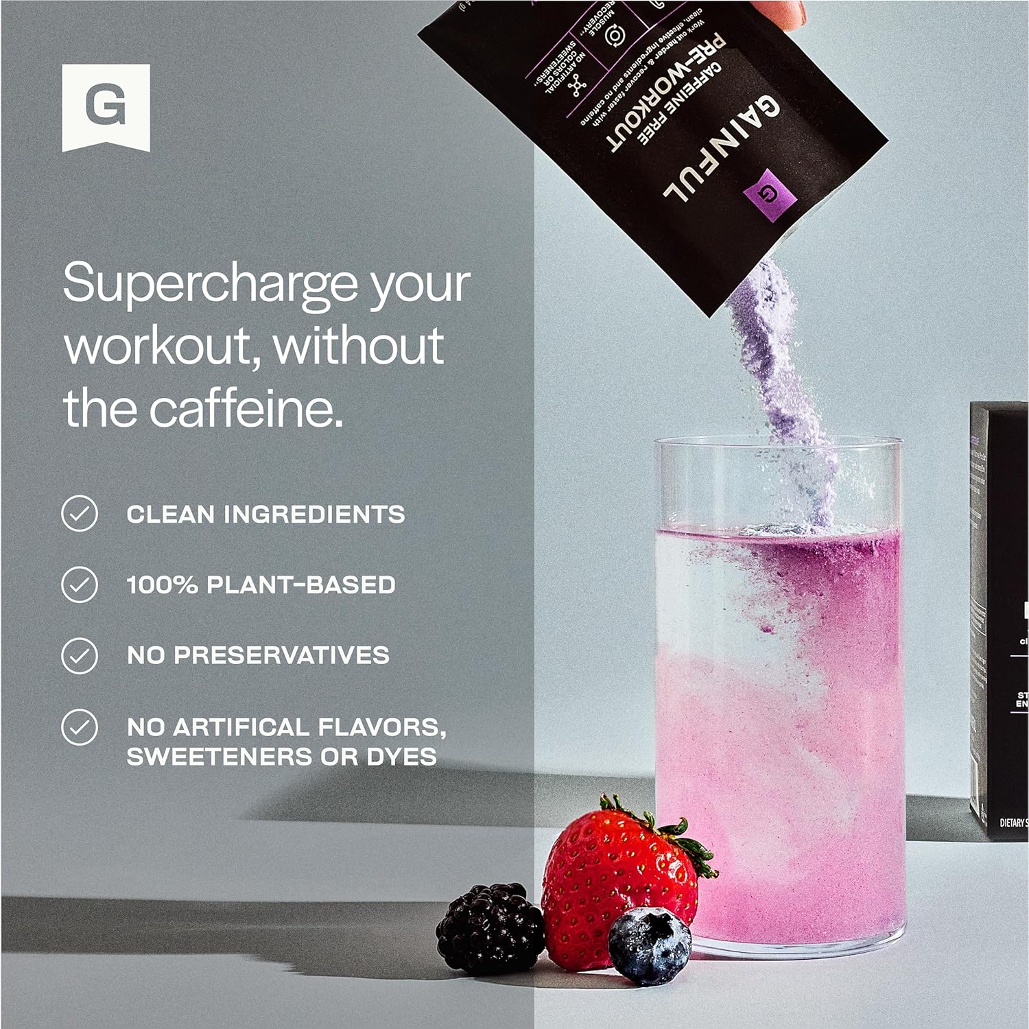 Caffeine-Free Pre-Workout - Wildberry (10 CT) - Image 3