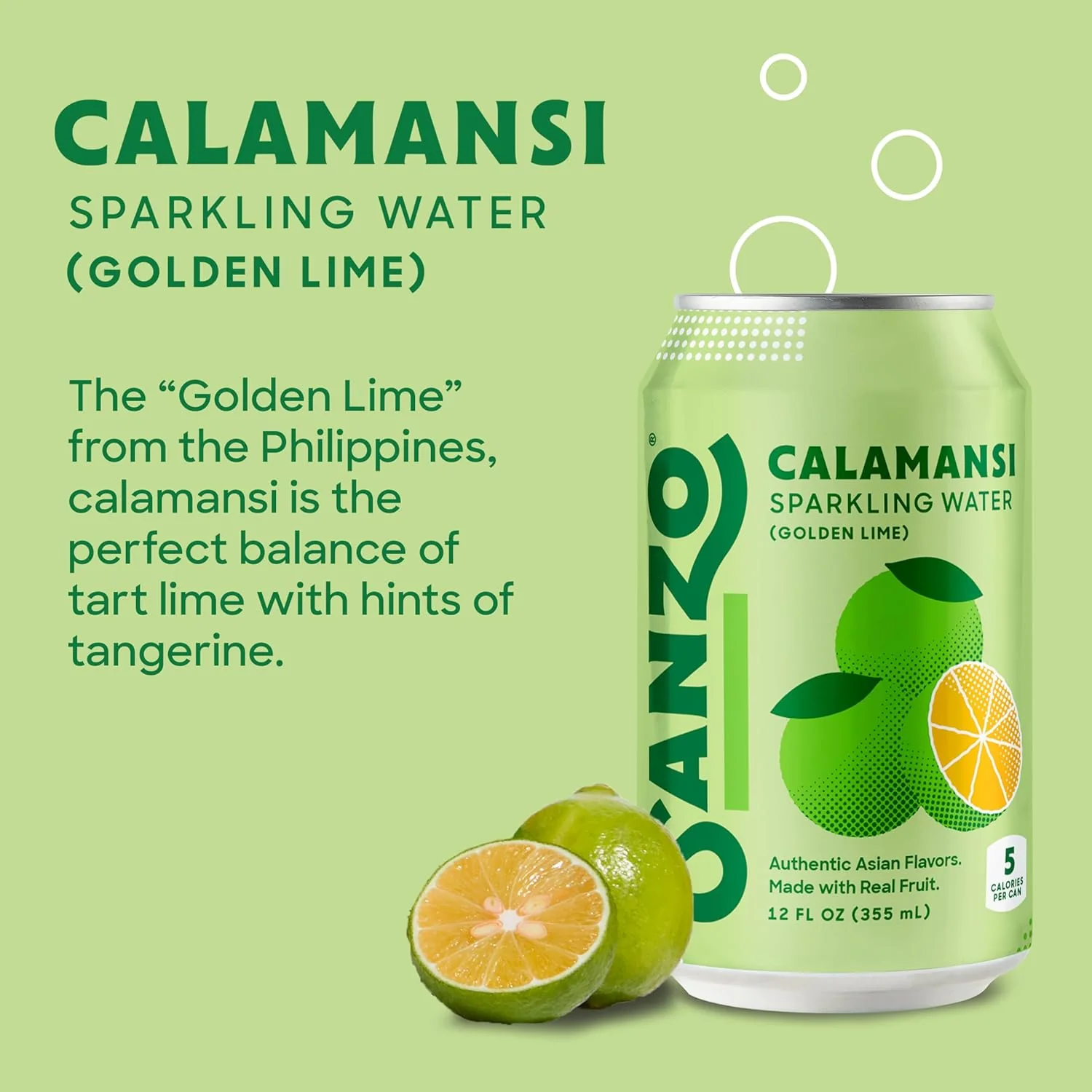 Calamansi Water Sparkling (12 Pack) - Image 2