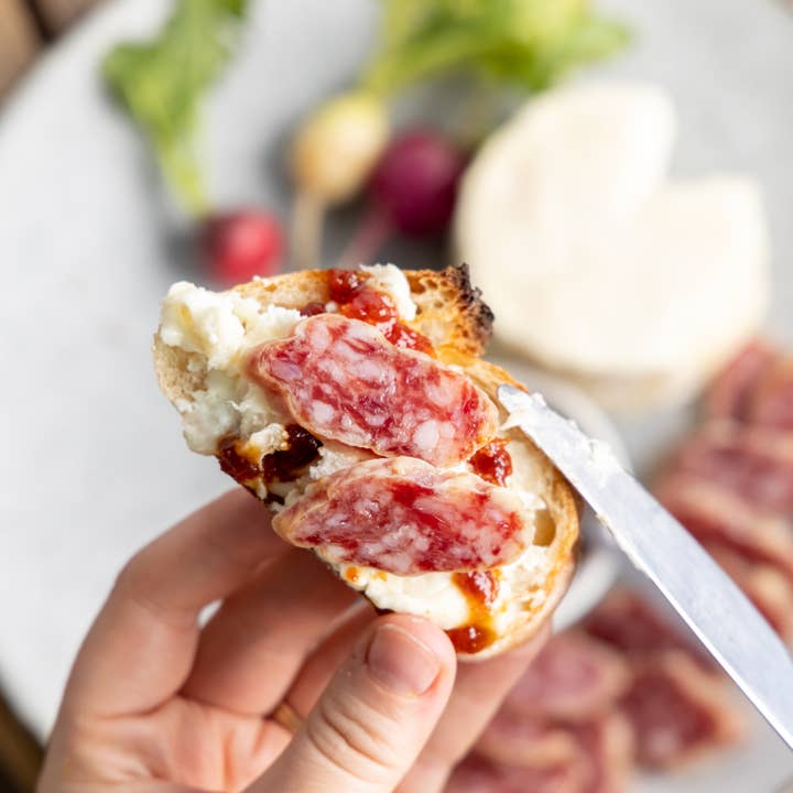Campo Seco Dry Cured Sea Salt & Pork Salami - Image 3
