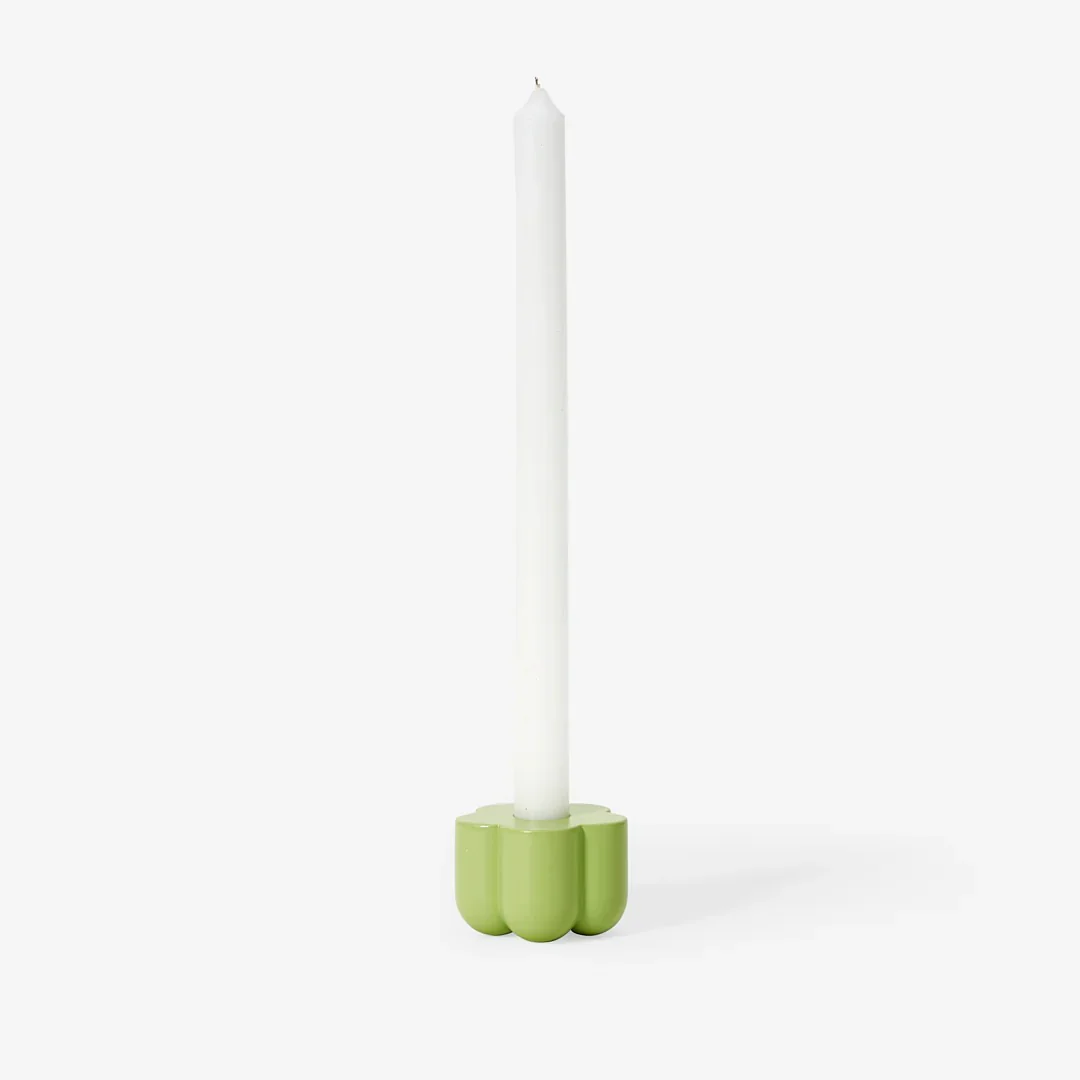 Candle and Incense Holder - Green - Image 2