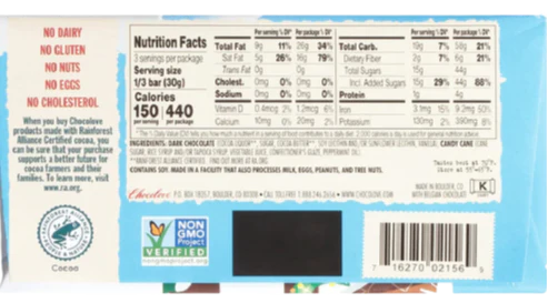 Candy Cane Crunch In Dark Chocolate - Image 3