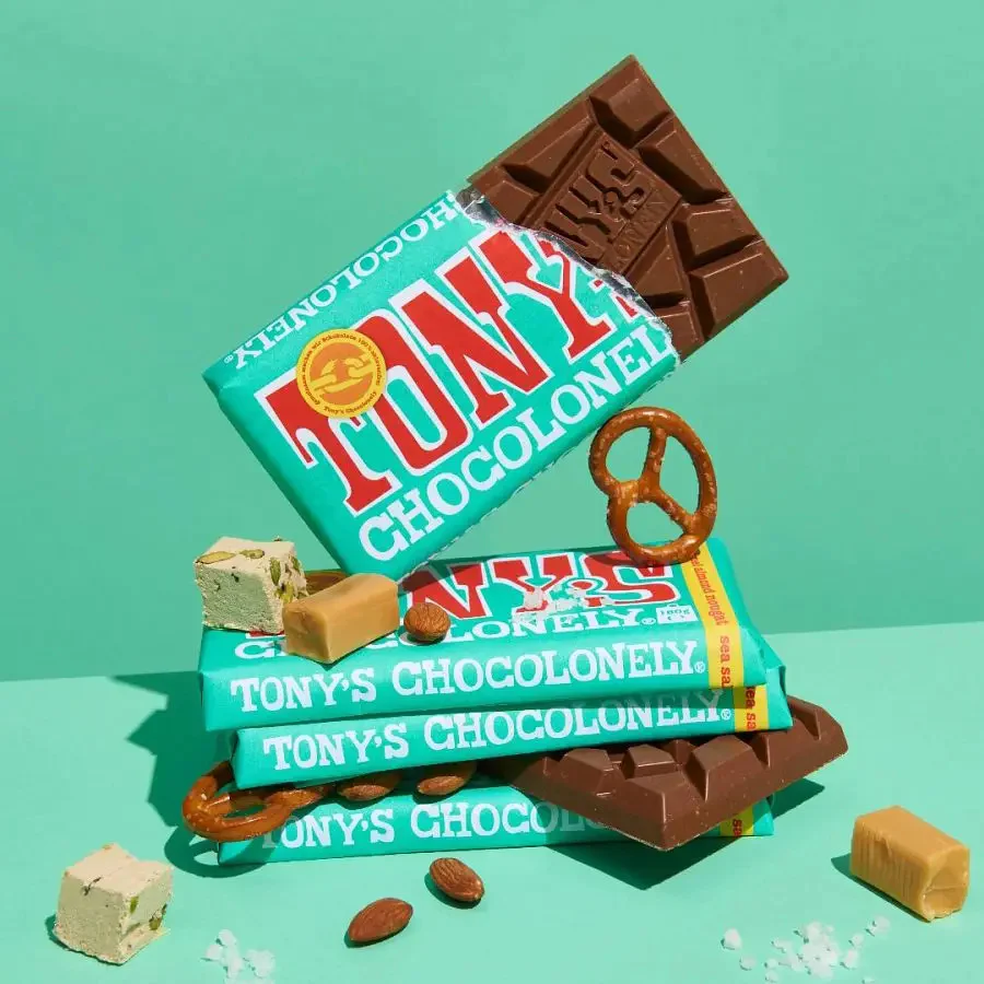 Caramel, Almond, Nougat, Pretzel & Sea Salt Milk Chocolate Everything Bar - Image 2