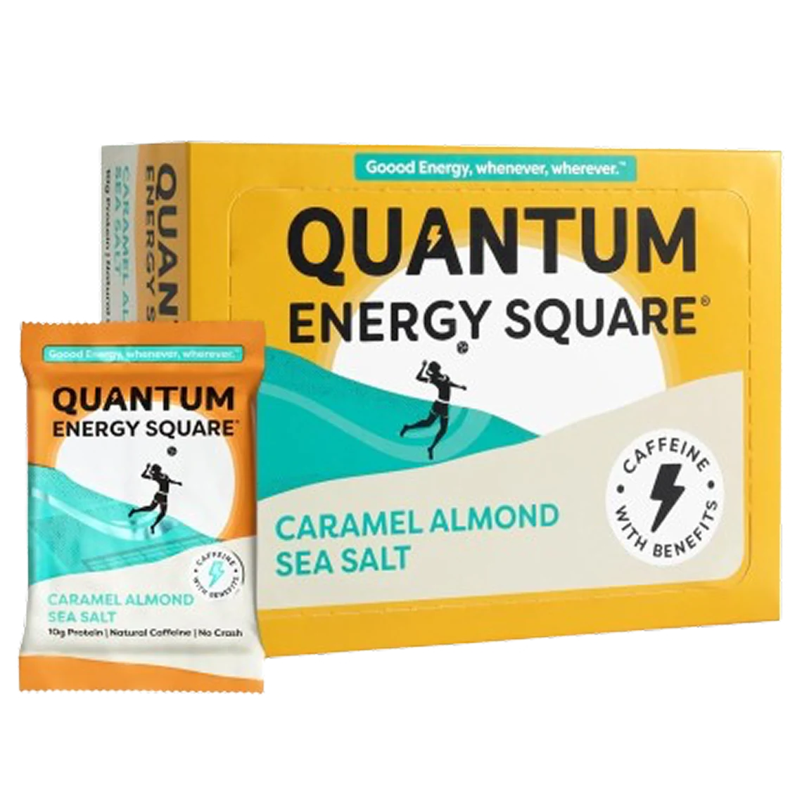 Caramel Almond Sea Salt Bars (8 CT)