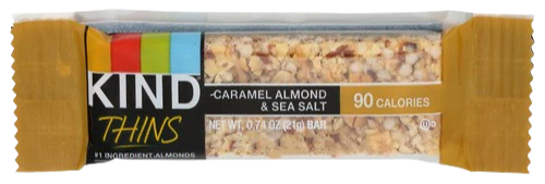 Caramel Almond & Sea Salt Thins Bar (10 CT) - Image 2