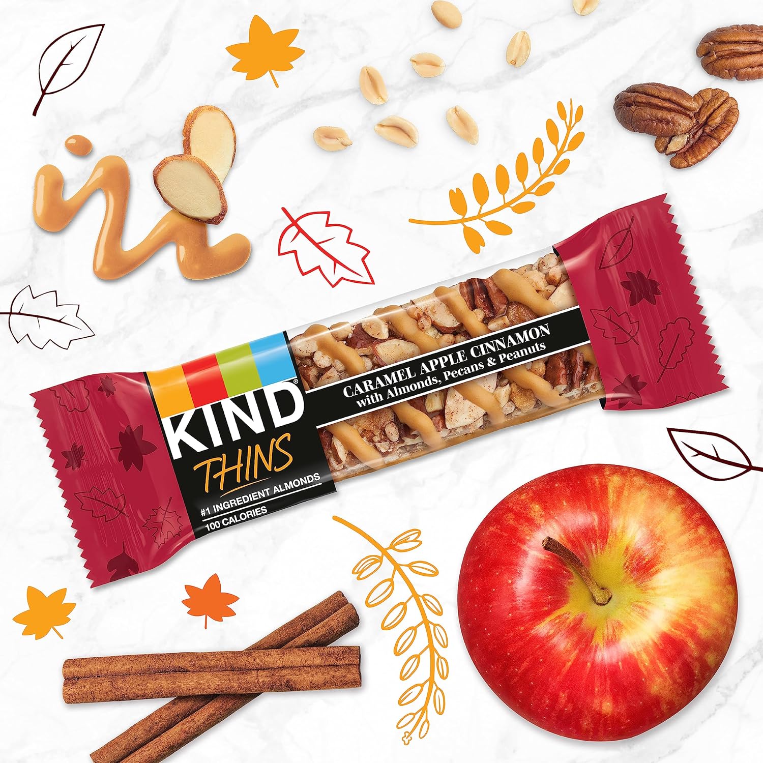 Caramel Apple Cinnamon Bars (10 CT) - Image 3