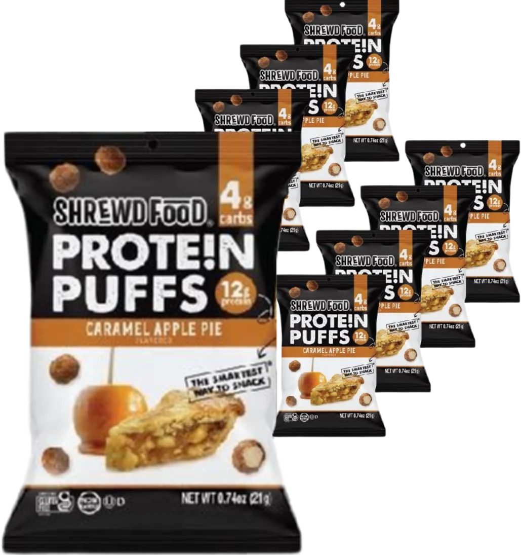 Caramel Apple Pie Protein Puffs (8 Pack)