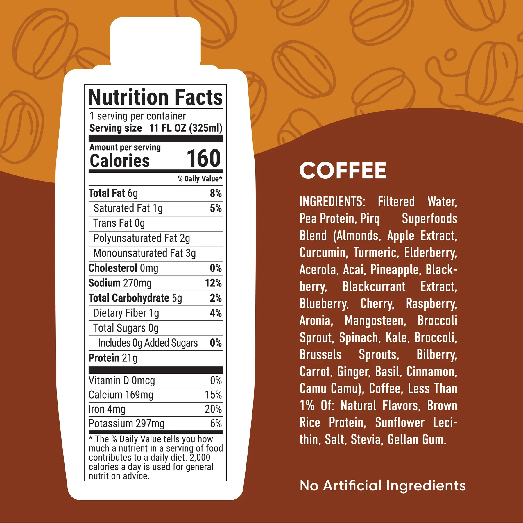 Coffee Plant Protein Shake (4 Pack) - Image 3