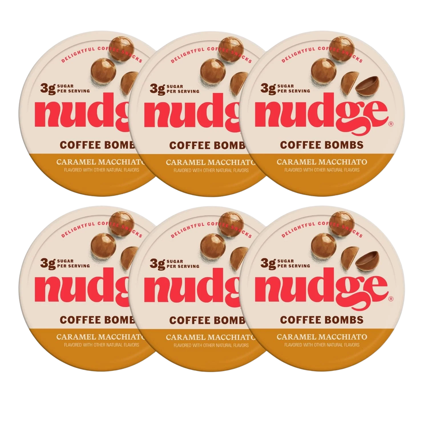 Caramel Macchiato Coffee Bombs (6 Pack)