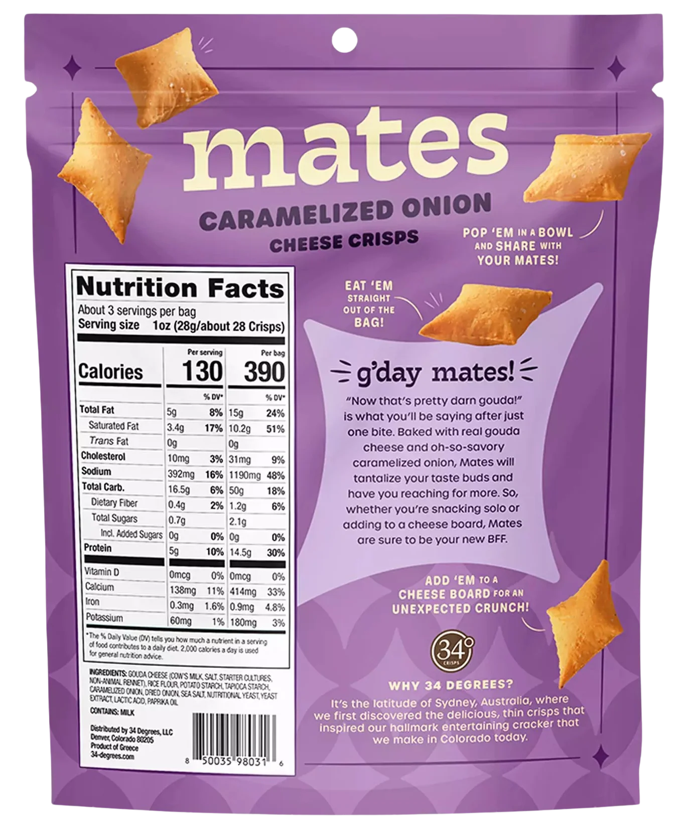 Caramelized Onion Cheese Crisps - Image 2