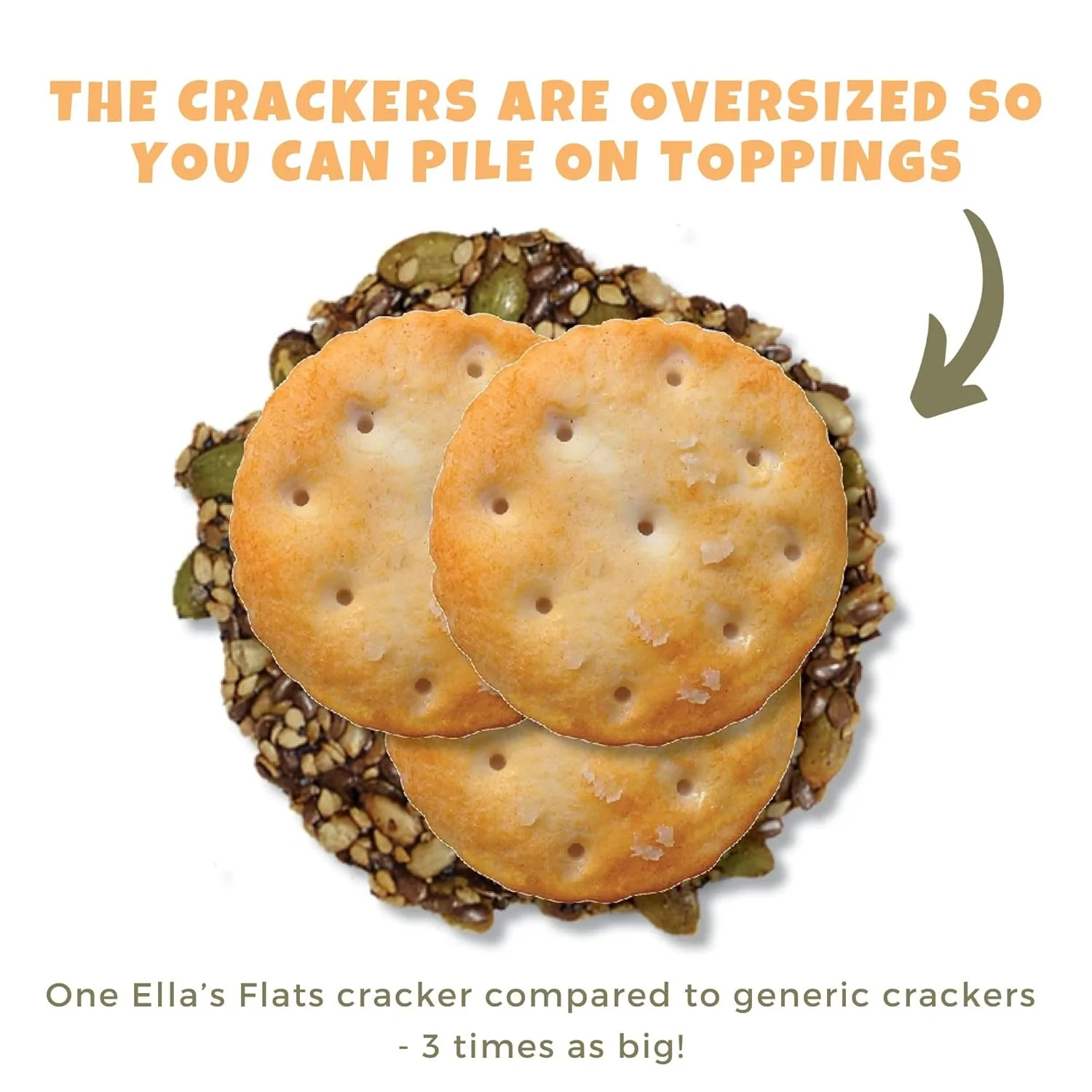 Caraway All Seed Savory Crisps - Image 2