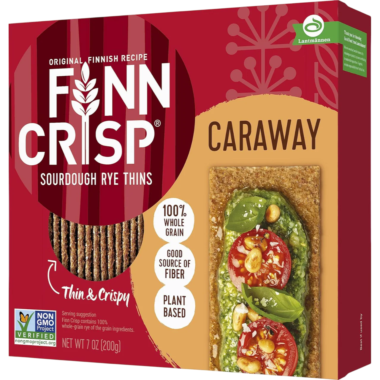 Caraway Sourdough Rye Thins