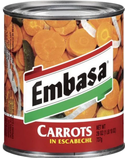 Carrots in Escabeche