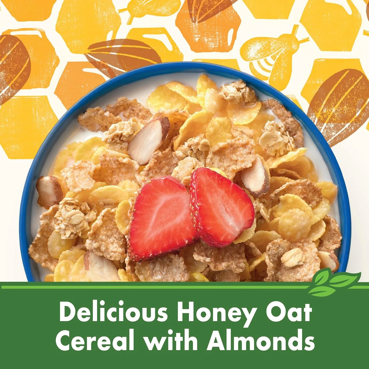 Cascadian Farm Organic Honey Oat Crunch Cereal With Almonds - Image 4
