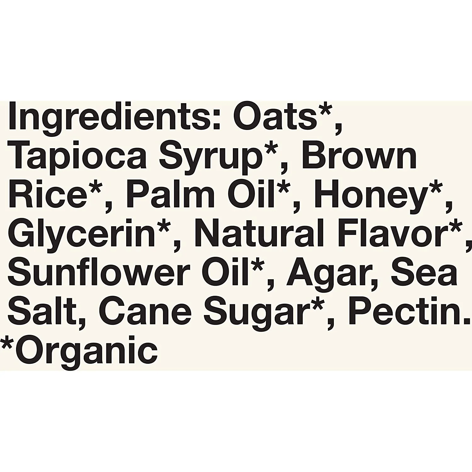 Organic Oats And Honey Granola Bar (5 CT) - Image 2
