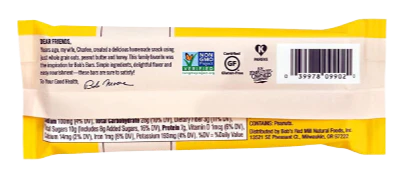 Case pack of 12 Peanut Butter Banana & Oats Bars - Image 2