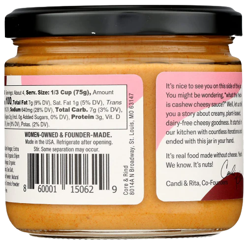 Cashew Cheesy Sauce - Rich & Smoky - Image 2