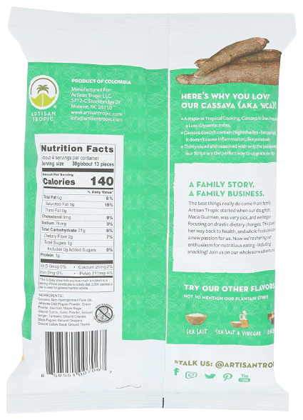 Cassava Root Jalapeno Chips - Image 2