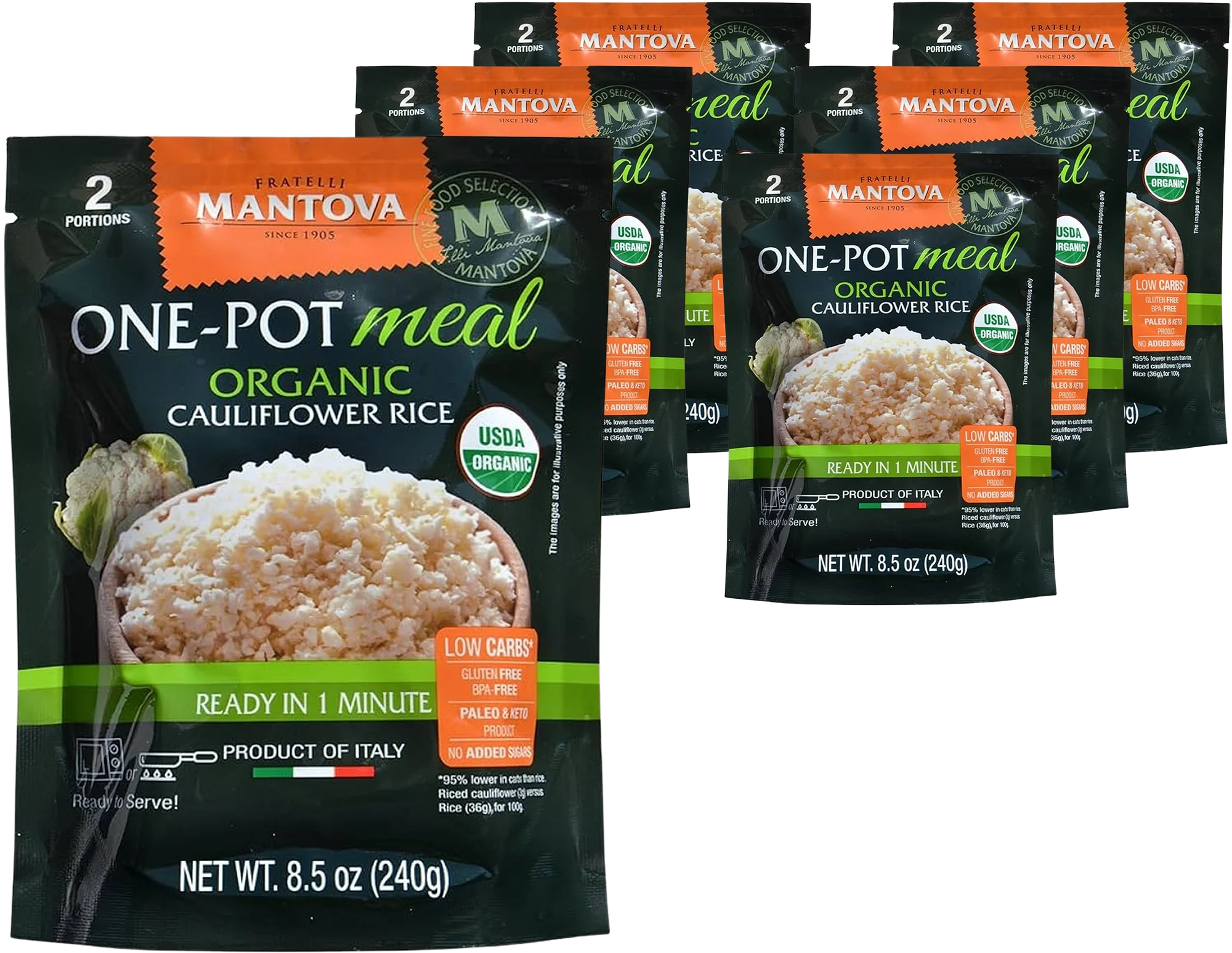 Cauliflower Rice - Organic (6 Pack)