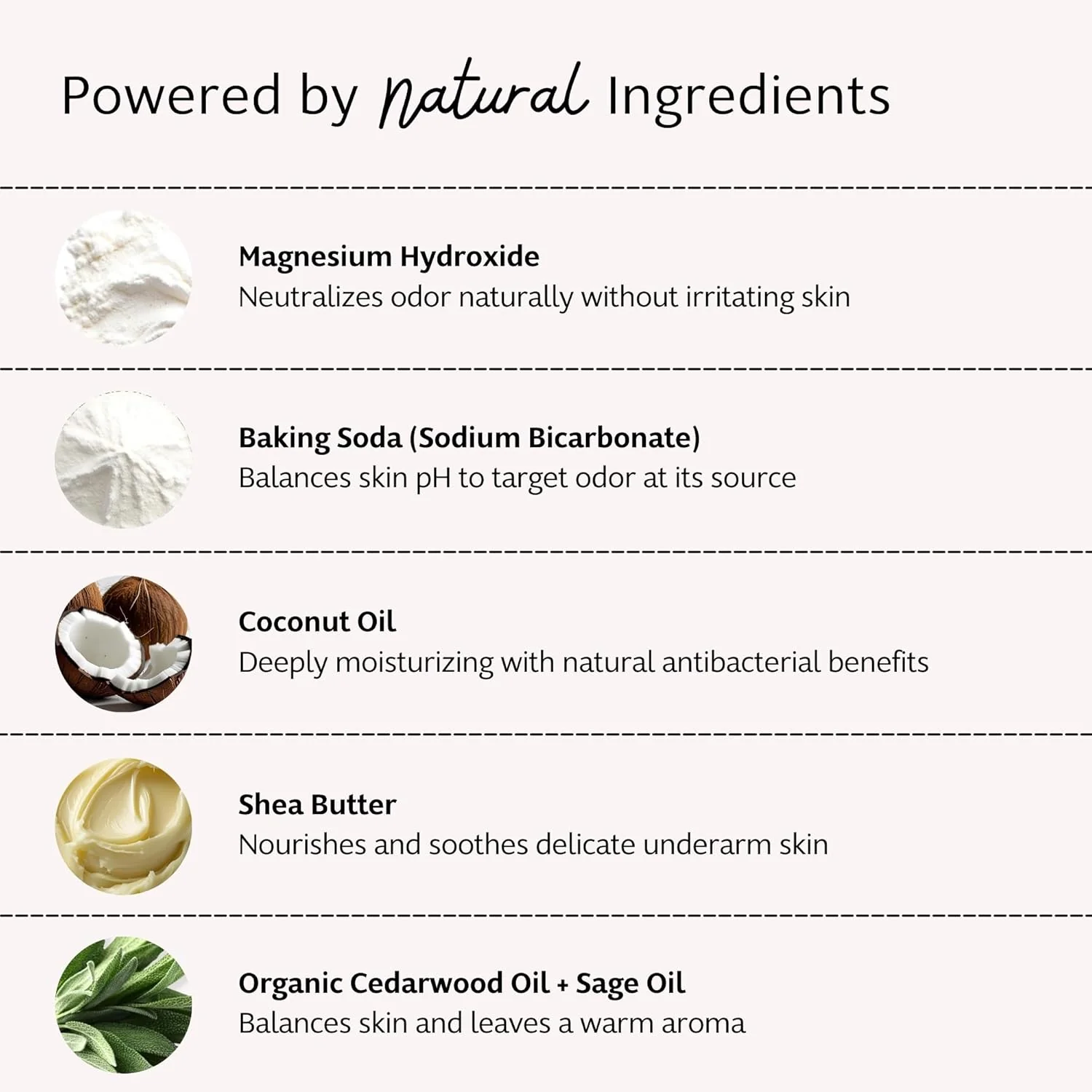 Slo Natural Beauty Deodorant Stick Cedar + Sage 55g - Image 2