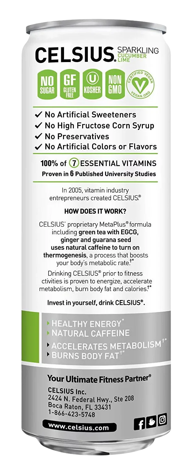 Cucumber Lime Sparkling Water (12 Pack) - Image 4