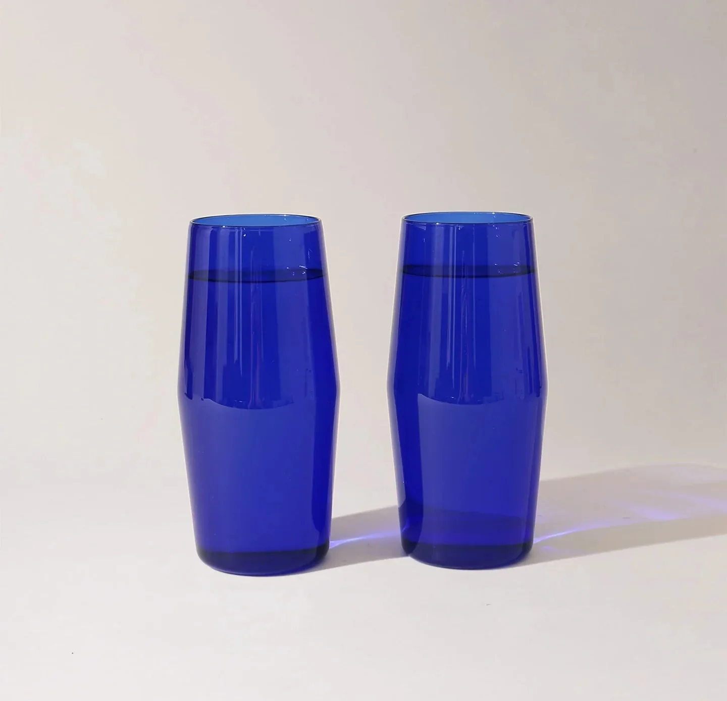 Century Glass Set Of Two (Cobalt)