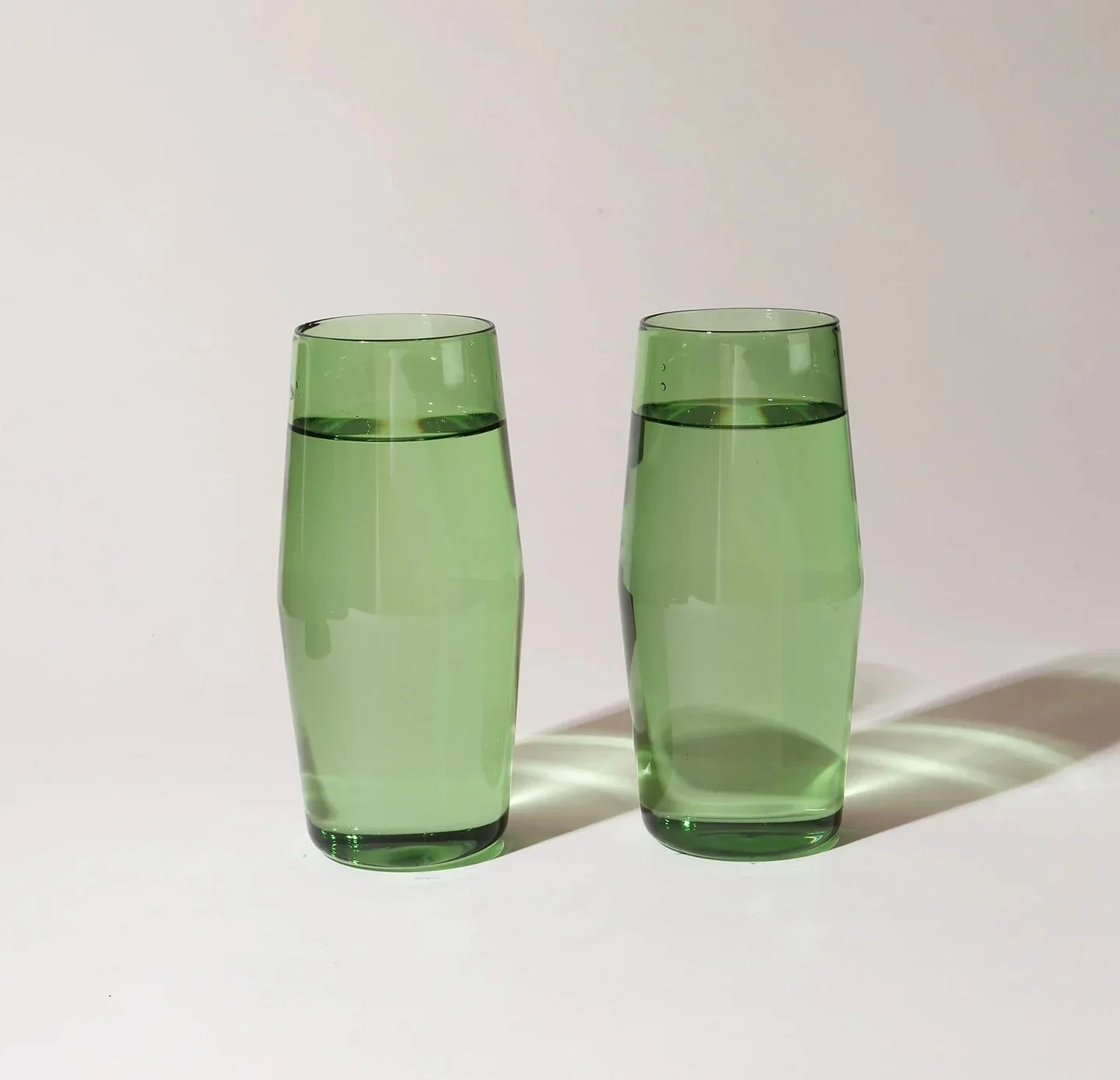 Century Glass Set Of Two (Verde) - Image 2