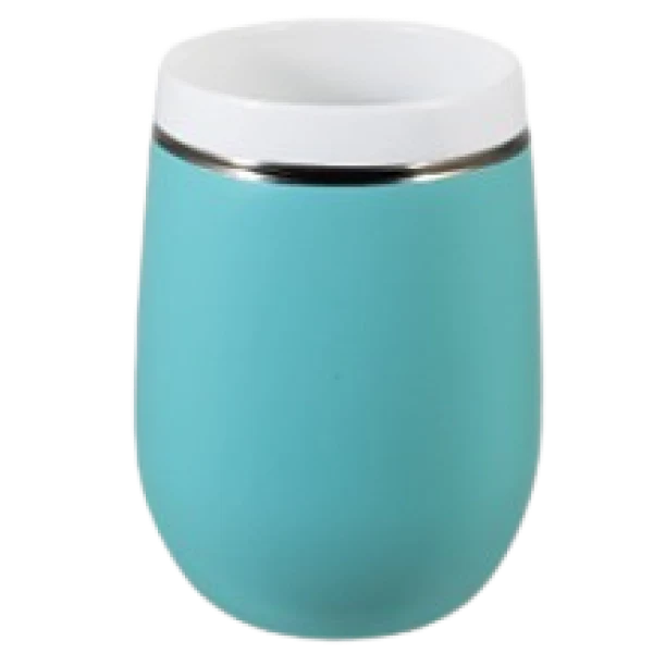 9oz CeramiSteel Ceramic Wine Tumbler - Turquoise