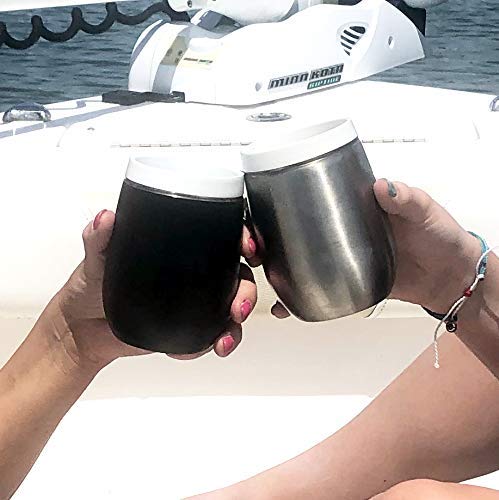 9oz CeramiSteel Ceramic Wine Tumbler - Turquoise - Image 3