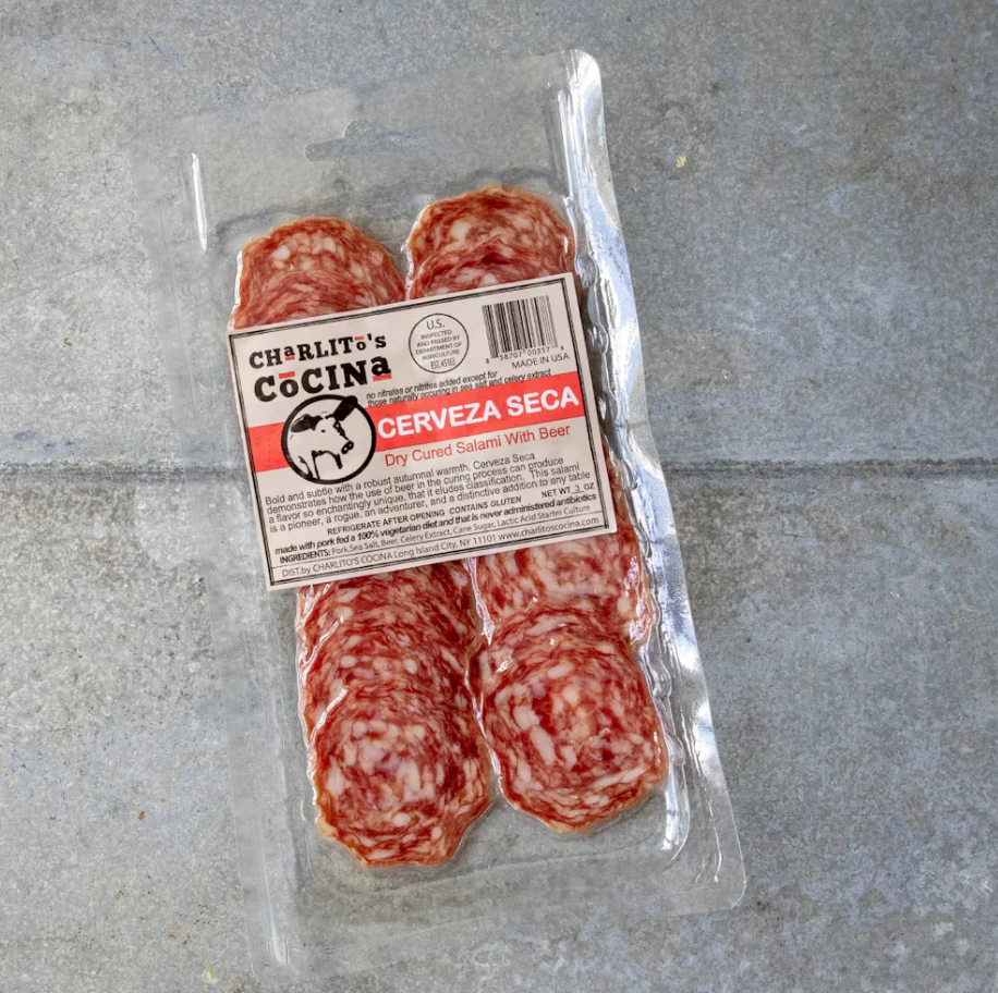 Cerveza Seca Dry Cured Beer Salami - Image 3