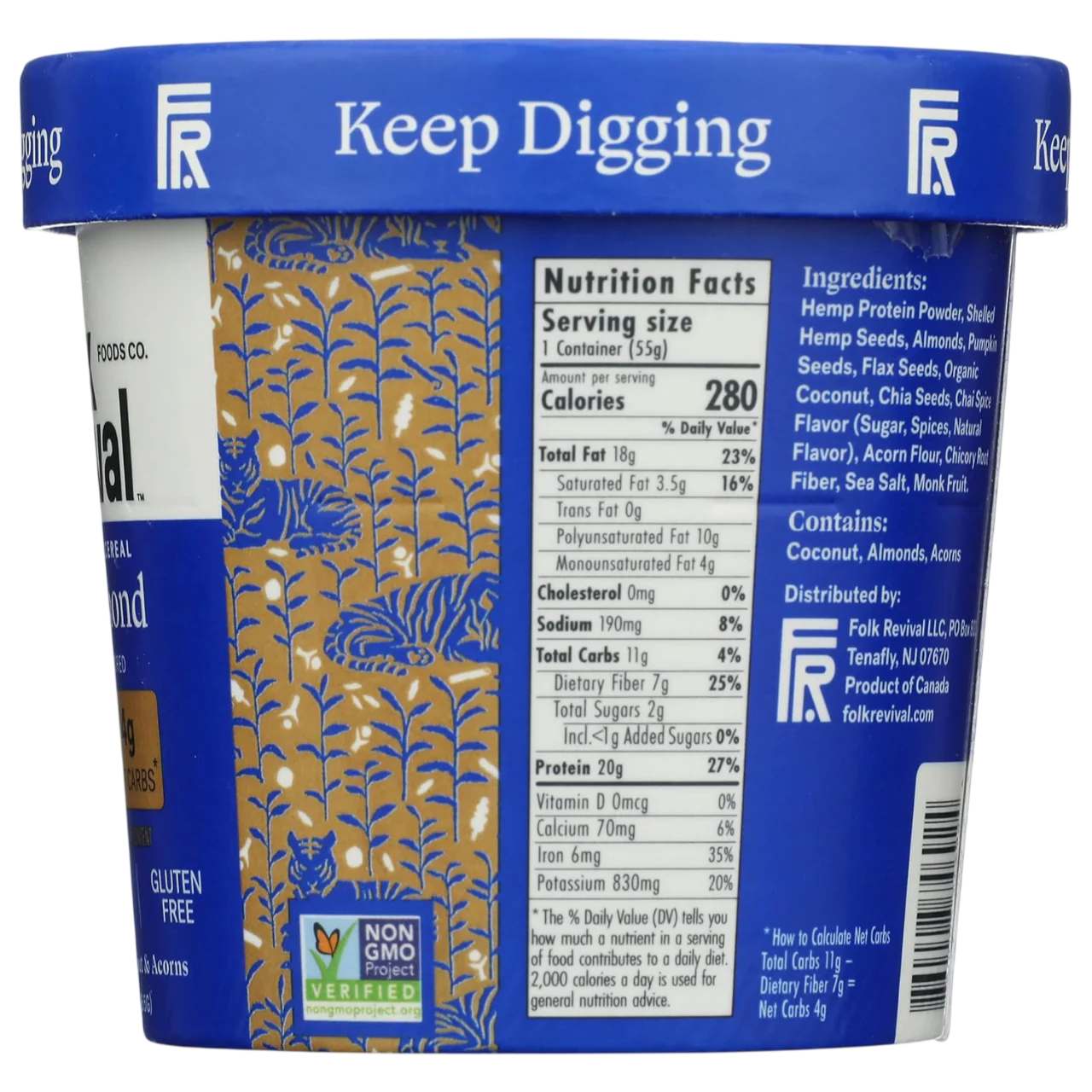 Chai Almond Hot Cereal (6 CT) - Image 3