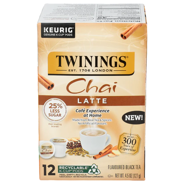 Chai Latte Black Tea K-Cup Pods - Image 2