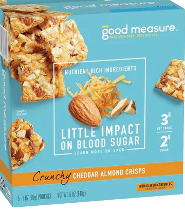 Cheddar Almond Crisps (5 CT)