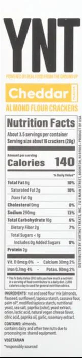 Cheddar Almond Flour Crackers - Image 2